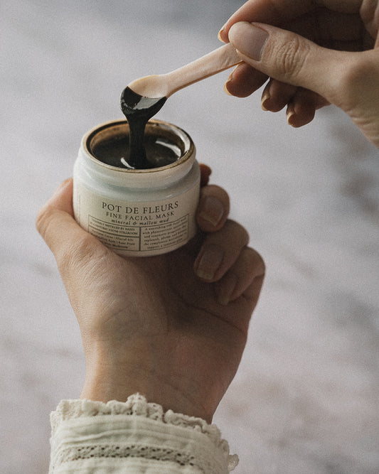 Pot de Fleurs Mineral and Mallow Mud Mask